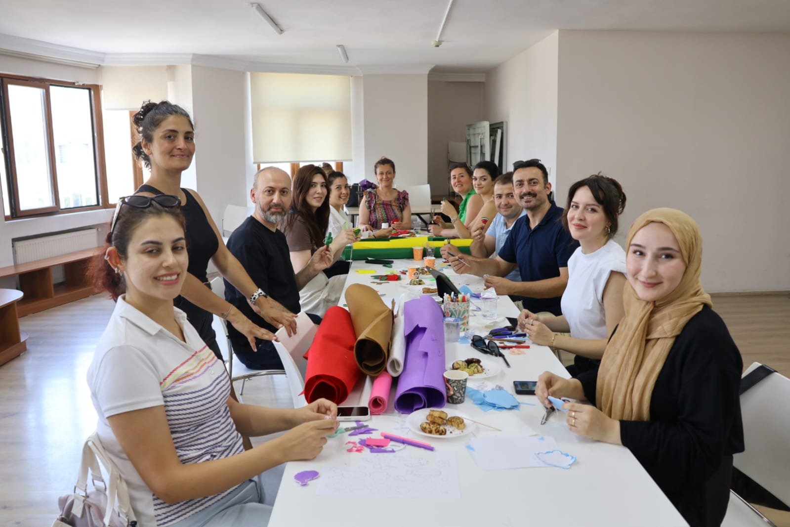 İBB çalışanları Potlaç atölyesine katıldı